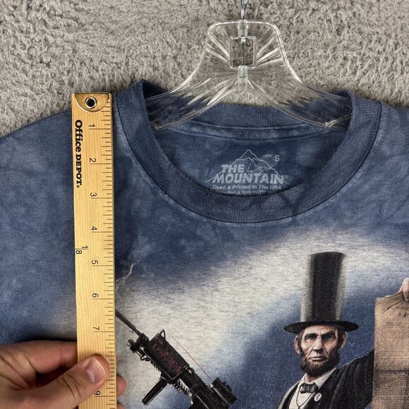 The Mountain T-Shirt Lincoln "The Emancipator" President Tee Adult Size Small - Picture 4 of 9